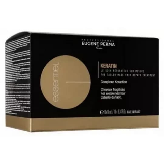 Eugène Perma Essentiel Keratin Le Soin Réparateur sur Mesure 10 ml x 10
