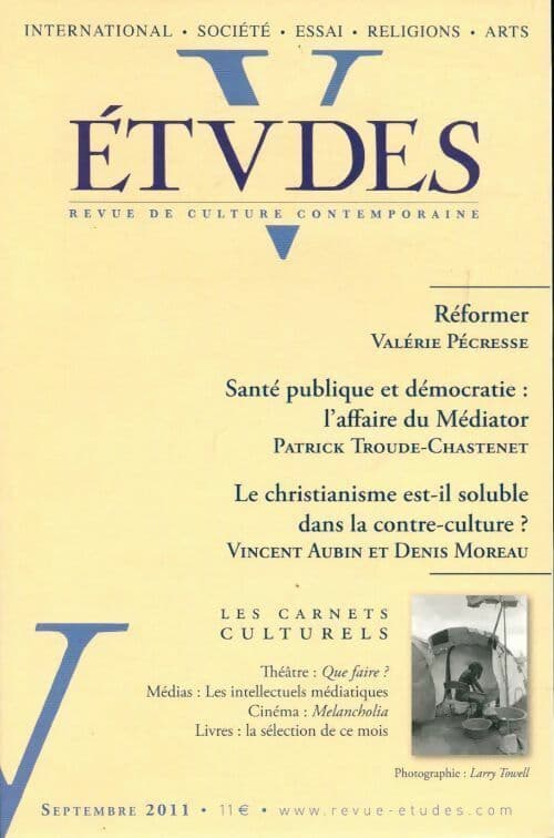 Études n°415-3 : Réformer / Santé publique et démocratie / ... - Collectif
