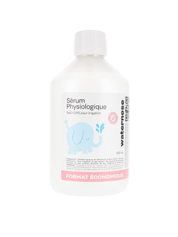 Waternose Sérum Physiologique pour Irrigation 500 ml