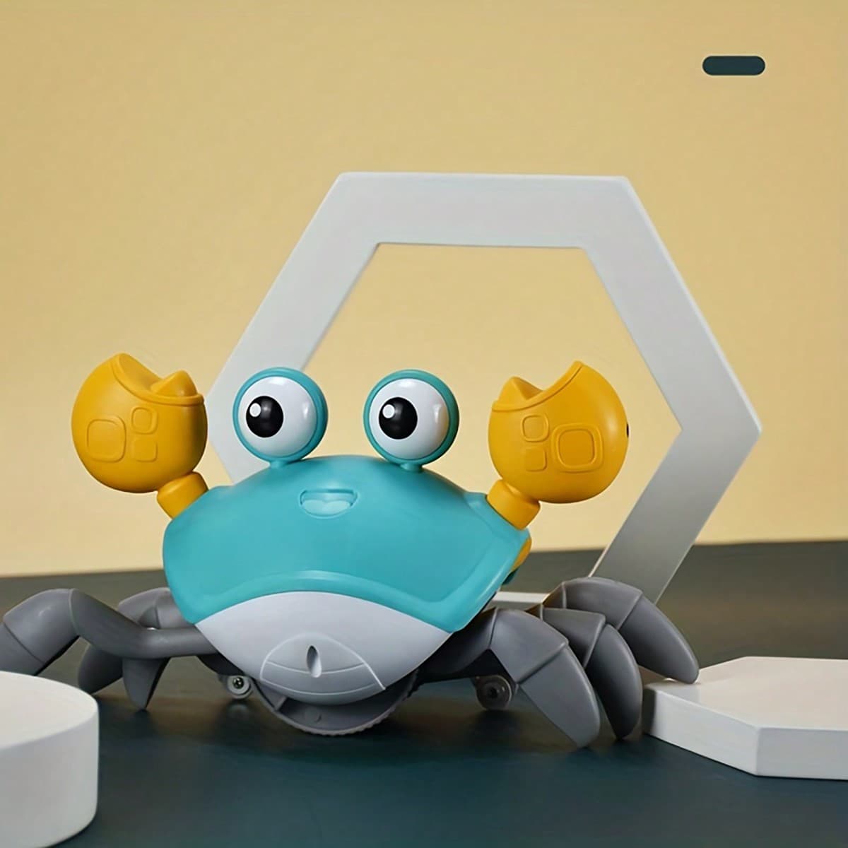 Cadeaux de jouets pour enfants - Crabe rampant, jouets pour nourrissons, adorables crabes de sensibilisation pour bébés marchant et dansant avec